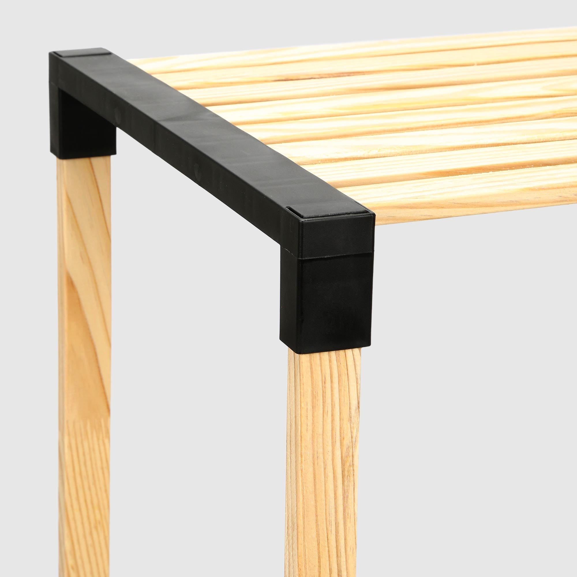 Стеллаж для хранения Fixwood Fix-2013-4 чёрный 41х34х116 см photo 3