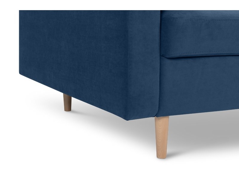 Диван Динс Мини Velvet Navy Blue photo 5