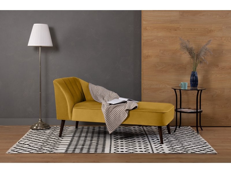 Кушетка Мона Velvet Yellow photo 2