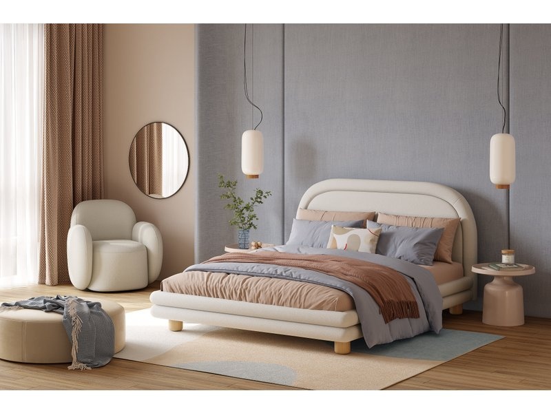 Кровать Ева 140 Soft Milk photo 2