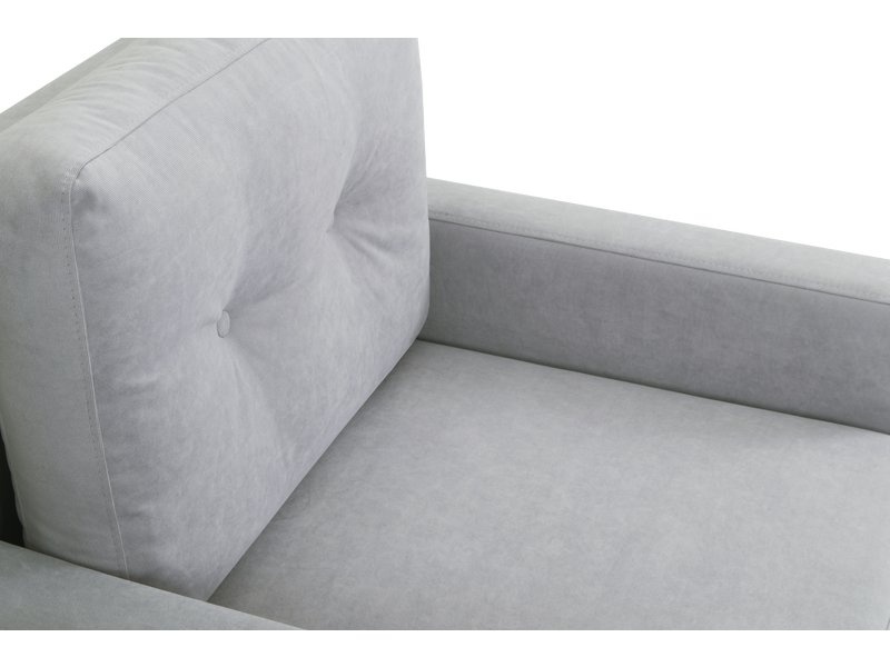 Кресло-кровать Динс Мини Velvet Silver photo 4