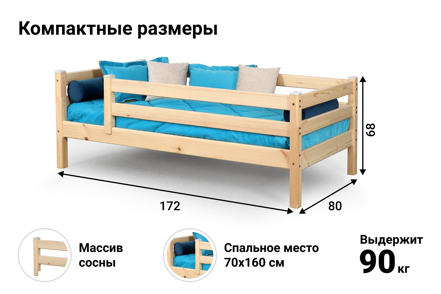 Кровать Соня photo 2