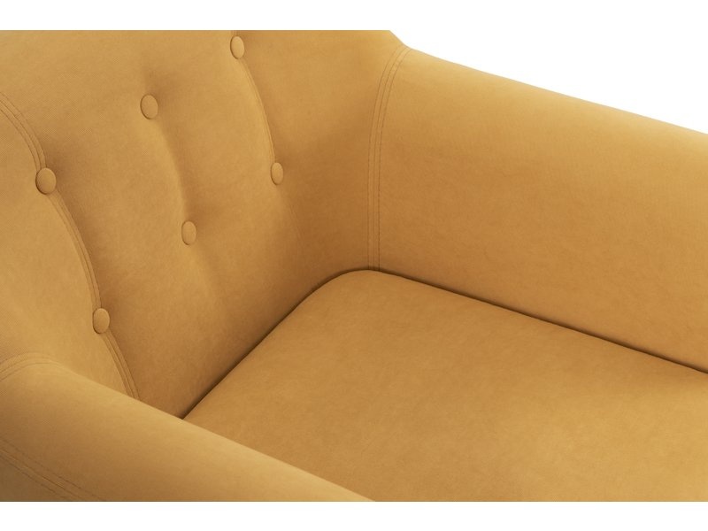 Кресло Роттердам Velvet Yellow photo 4