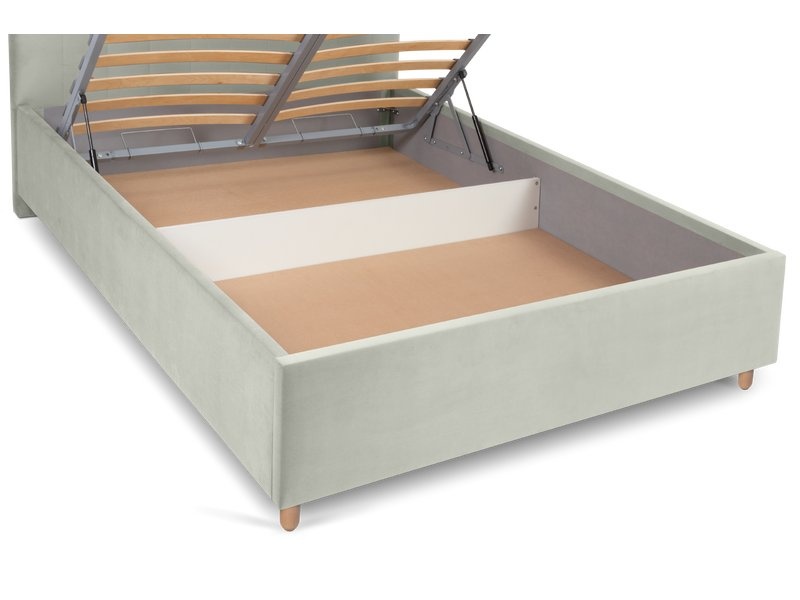 Кровать Адель 180 Velvet Silver photo 2