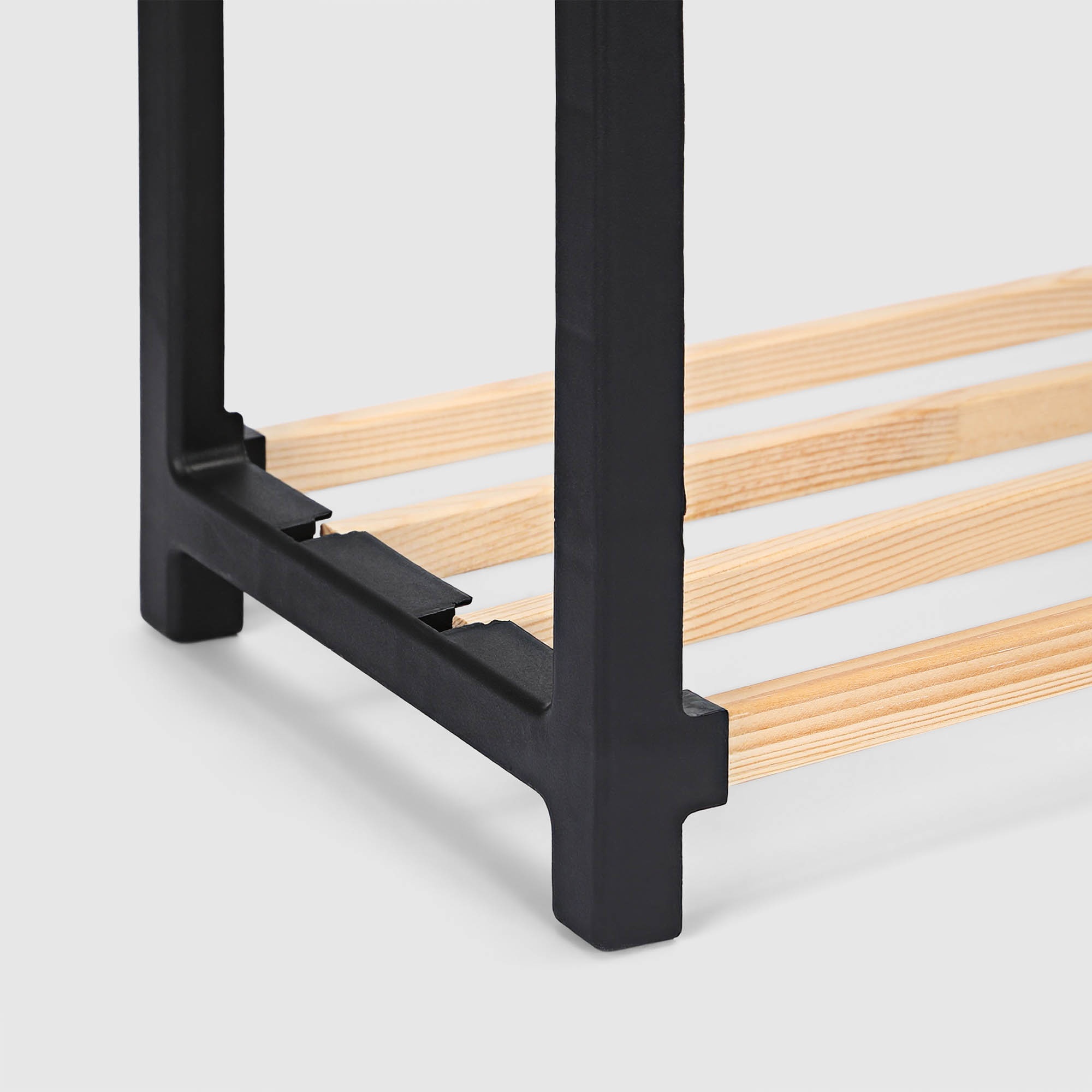 Этажерка для обуви Fixwood Fix-2040 чёрная 51х19х65 см photo 4