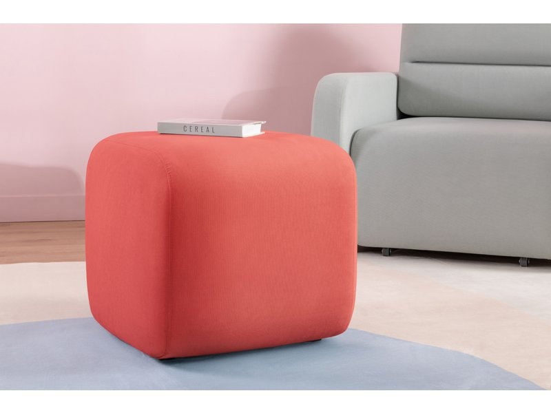 Пуф Лесли Velvet Red photo 2