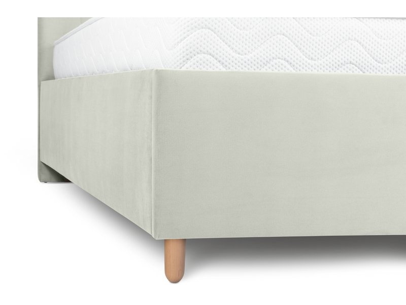 Кровать Адель 180 Velvet Silver photo 4