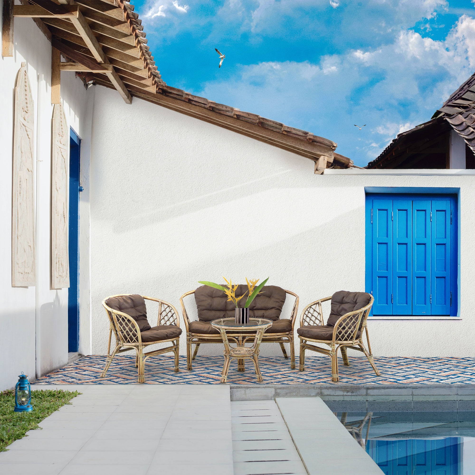 Комплект мебели Rattan grand toscana hon 4 предмета photo 2