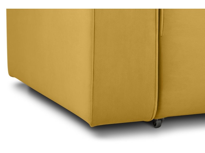 Диван угловой Аронт Мини Velvet Yellow photo 5