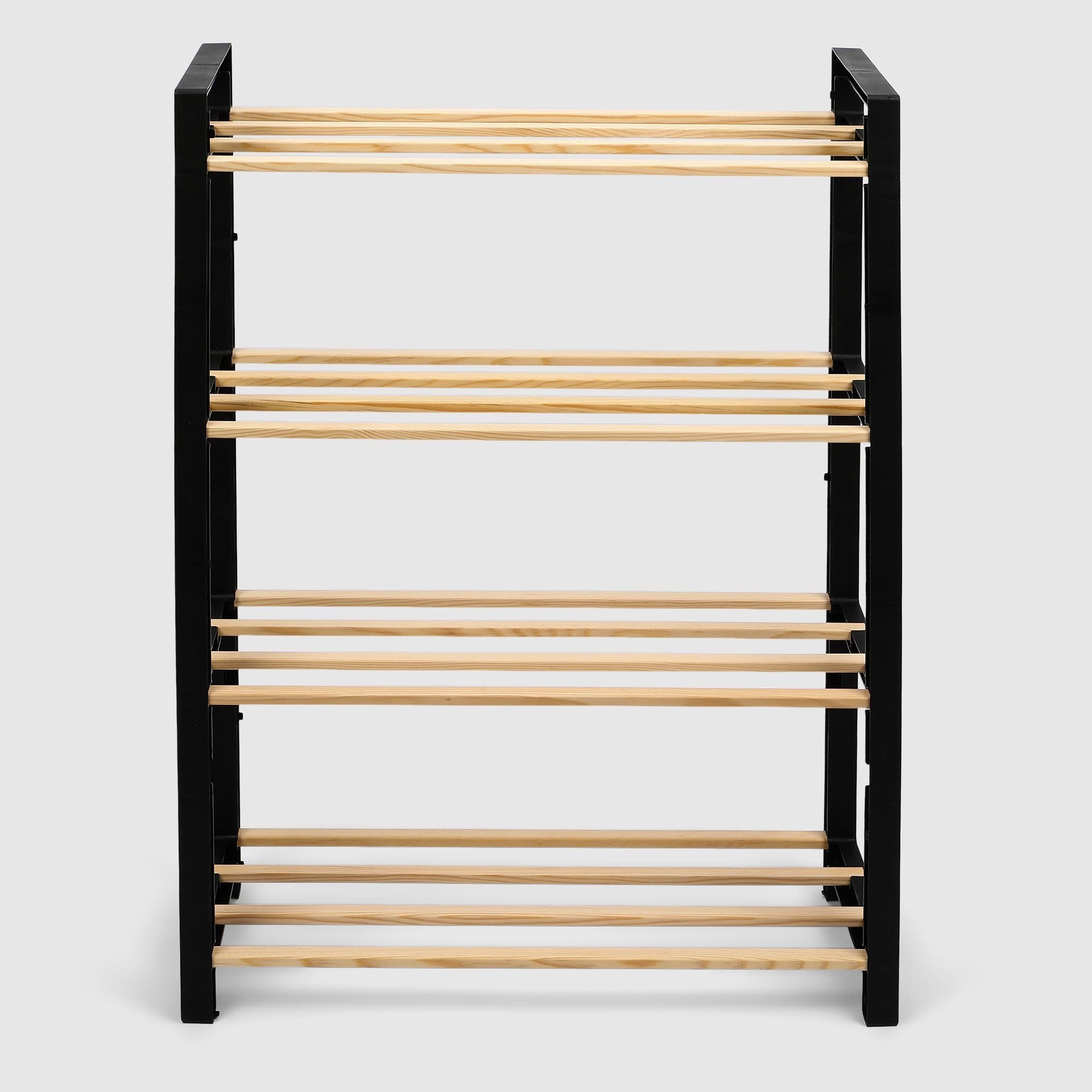 Этажерка для обуви Fixwood Fix-2041-1 чёрная 51х20х68 см photo 2