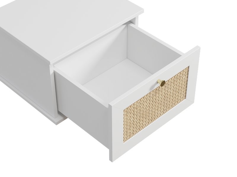 Тумба прикроватная Алвис-2 White photo 4