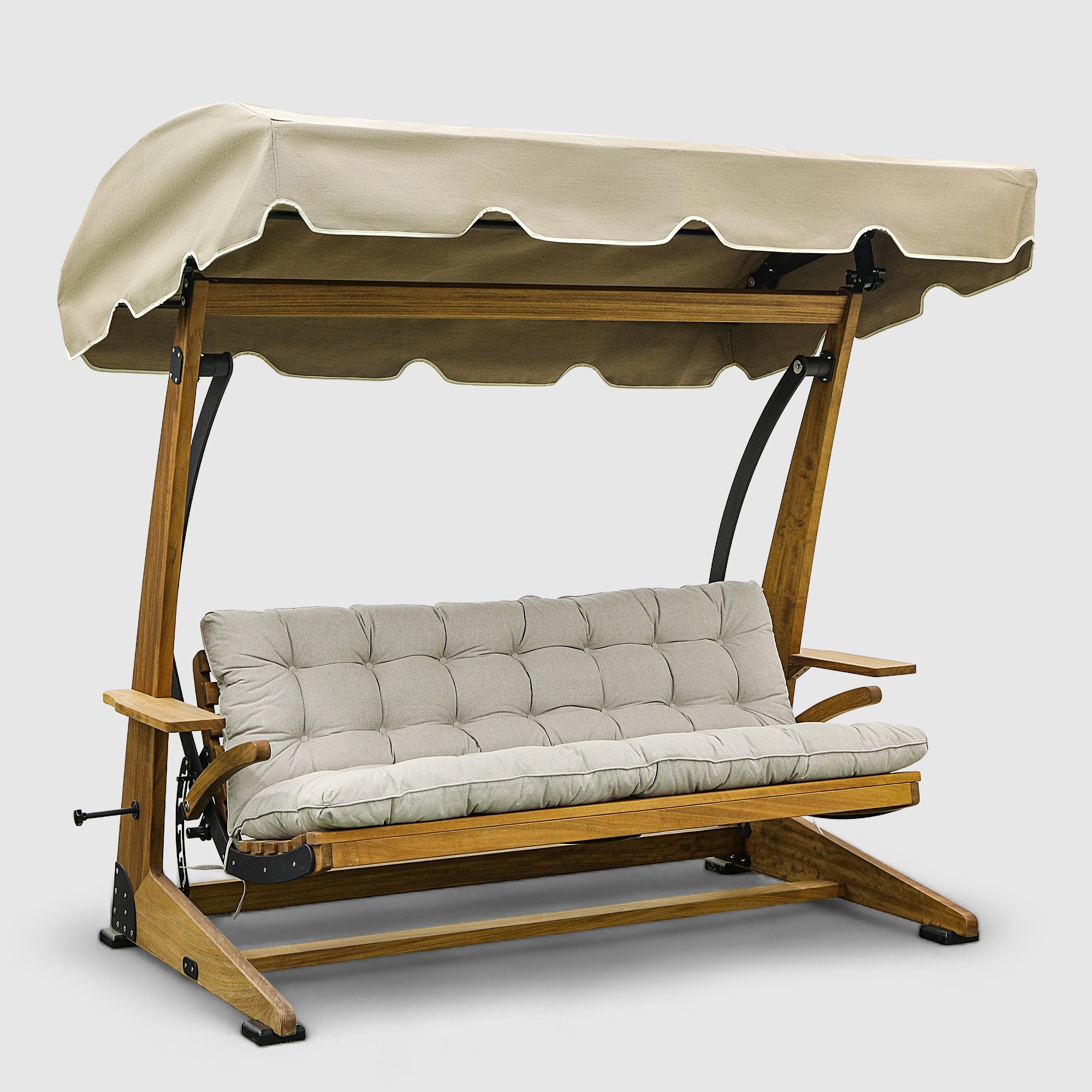 Диван-качели 4-местный Bahcedecor 220Х140Х220 см photo 4