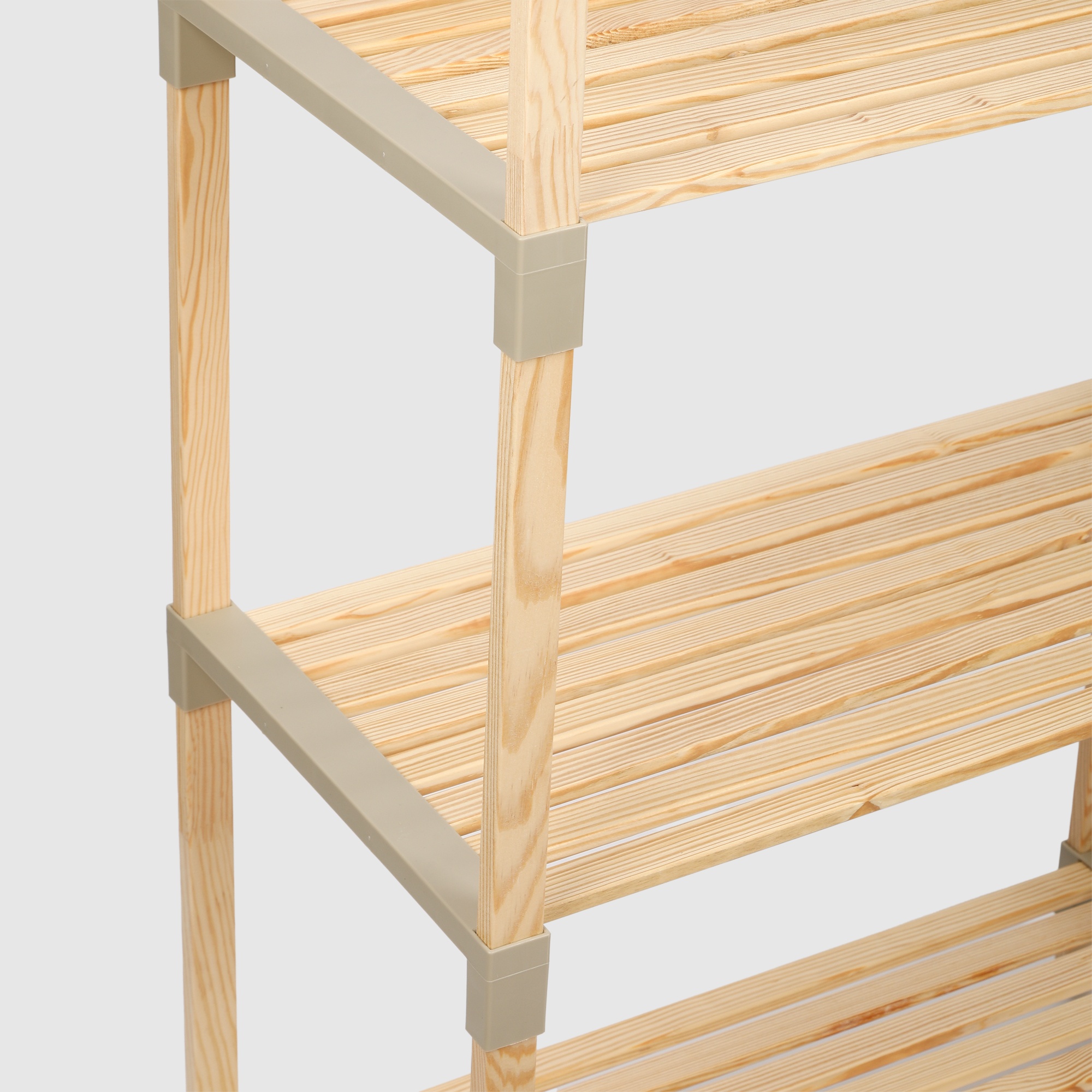 Стеллаж для хранения Fixwood Fix-2006-4 бежевый 61х34х116 см photo 4