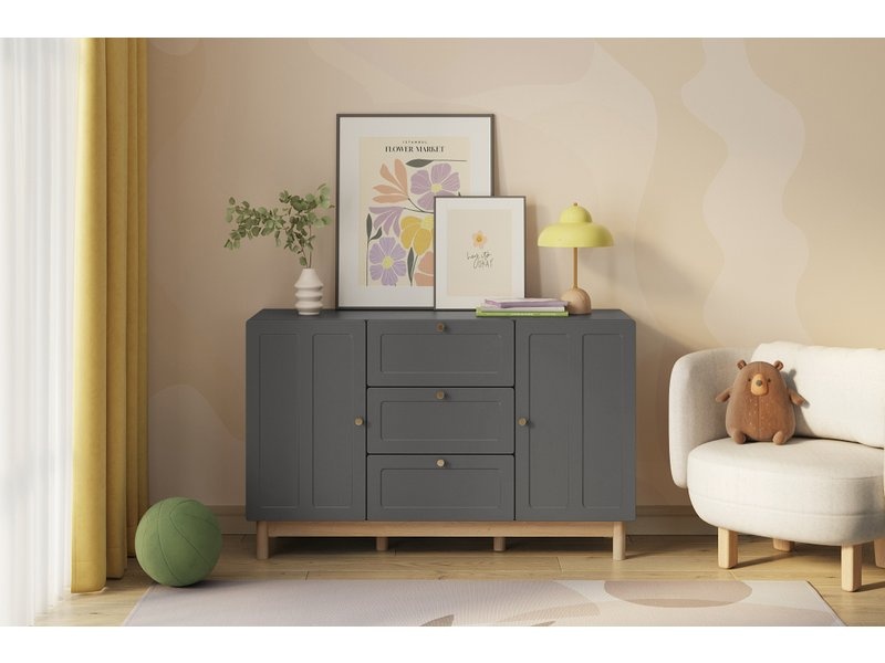 Тумба Виклу-2 Grafit Oak photo 2