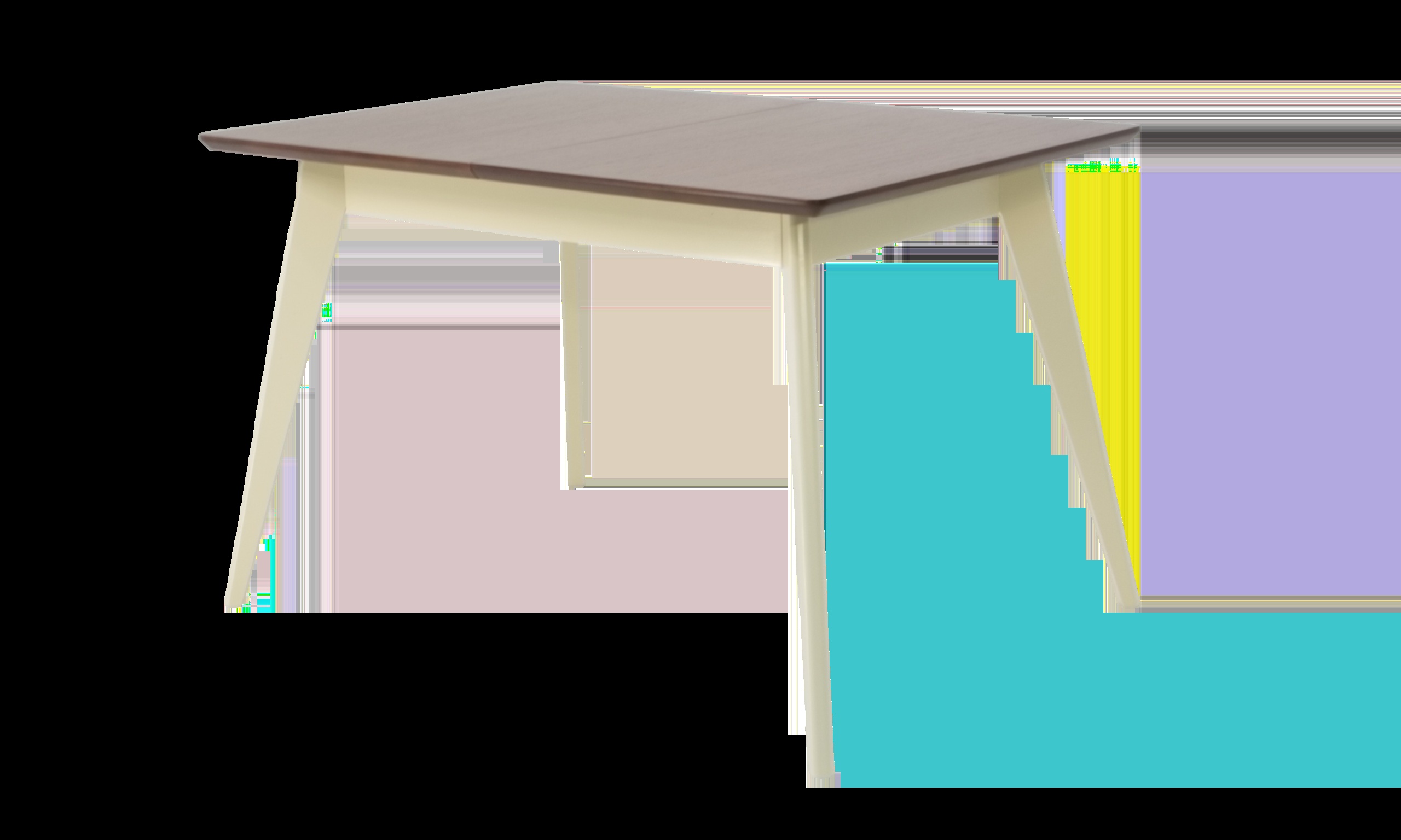 Стол Zip Сканди 120 Слоновая Кость