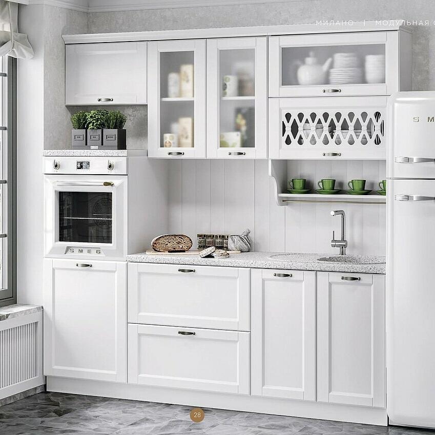 Кухня Милано 2 2 490 Компоновка 3 Антарес