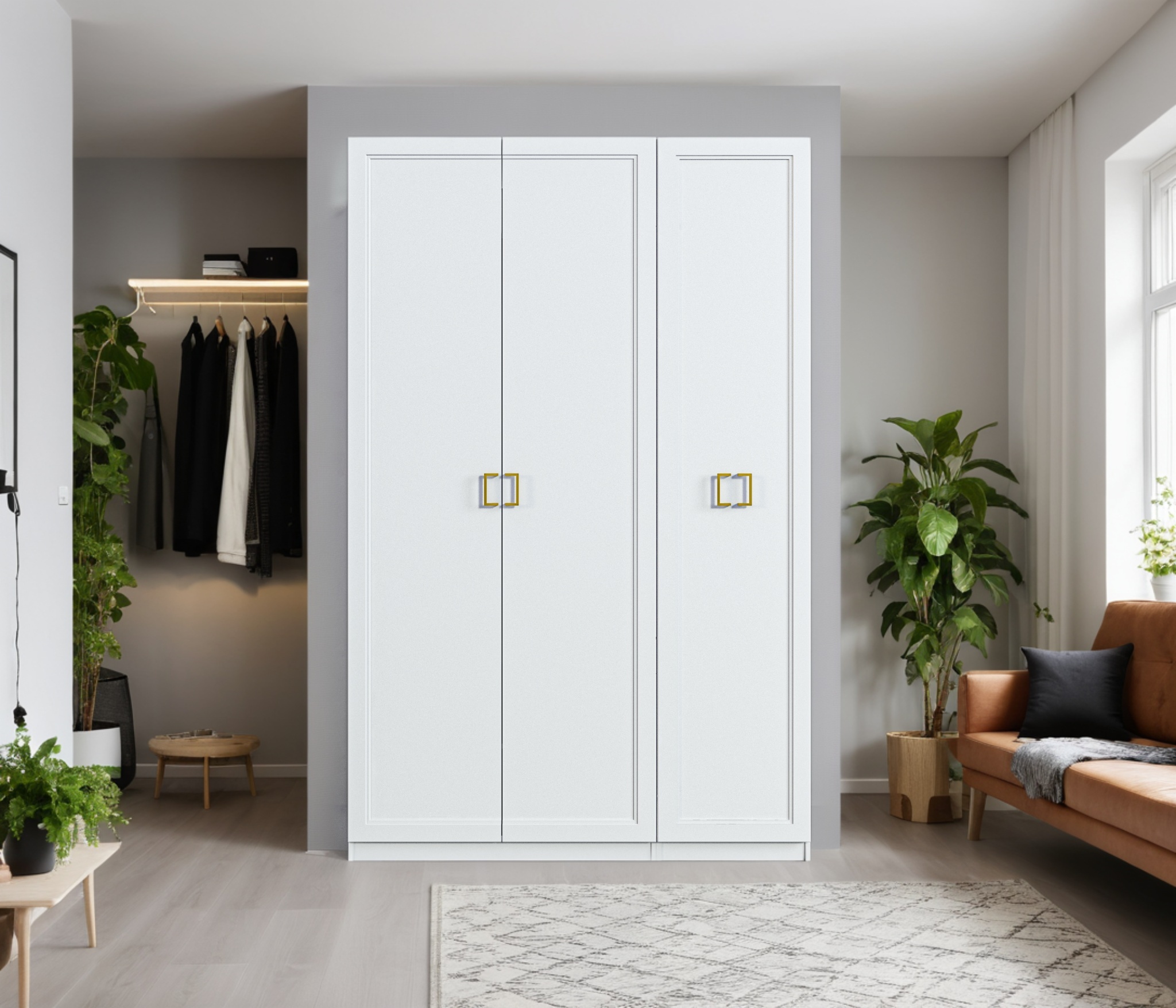 Шкаф трехдверный Ассоль/Макс 1500 мм photo 5