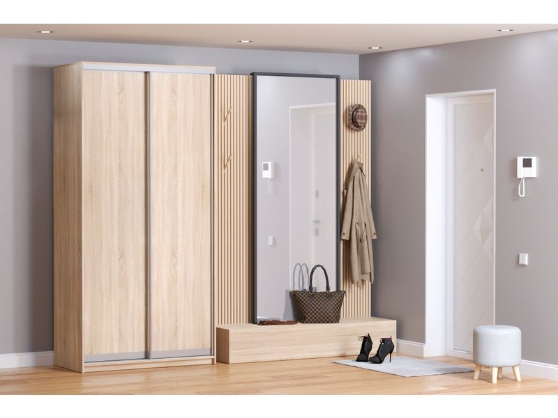 Шкаф-купе Байкал-2-120-240 Дуб Сонома photo 2