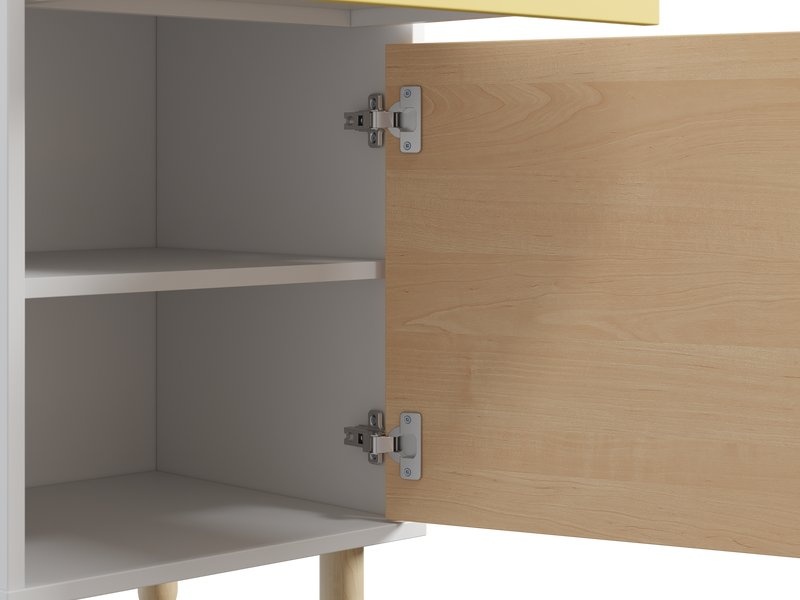 Стеллаж Дикинс Mustard Plywood photo 5