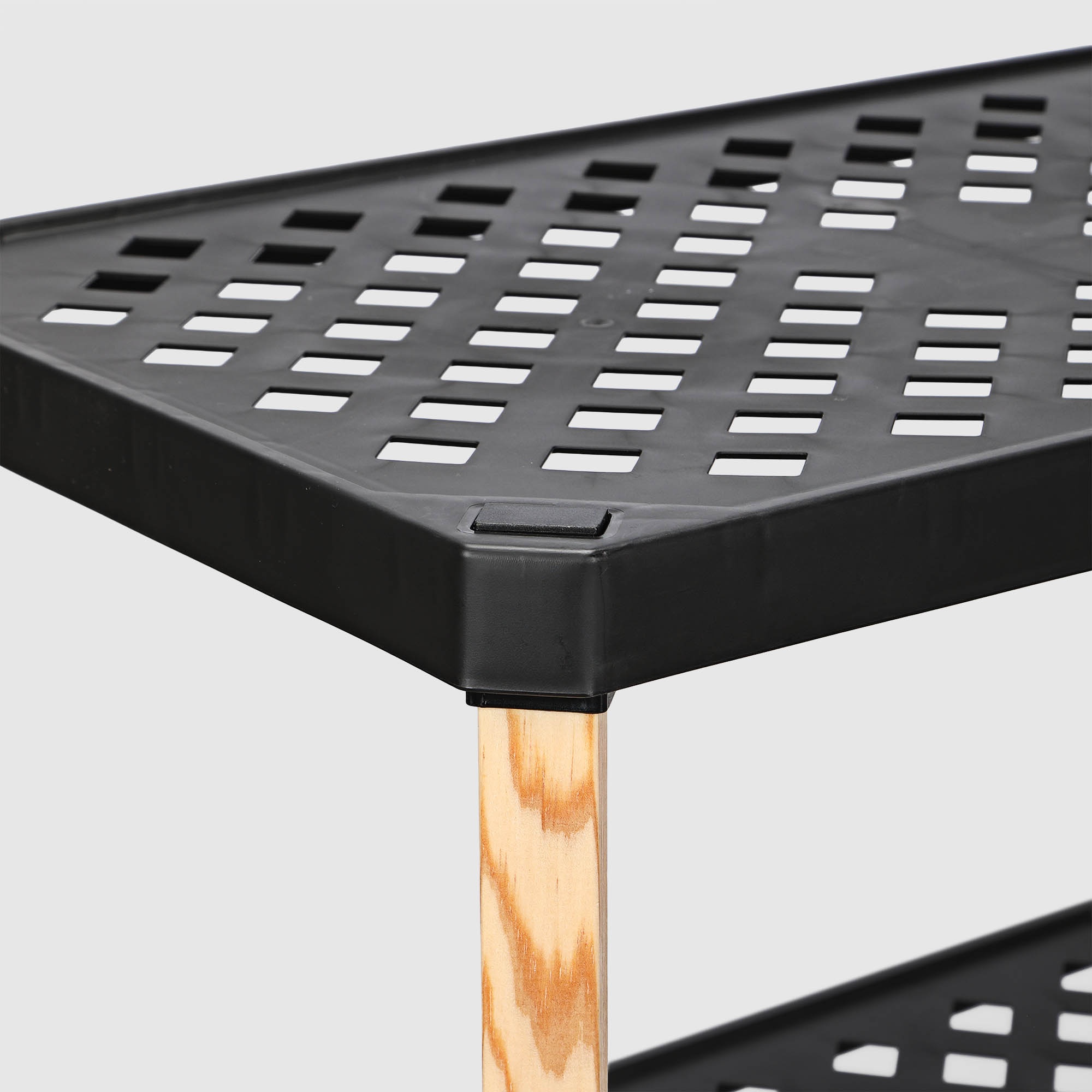 Этажерка для хранения Fixwood Fix-2001-4 чёрная 60х36х112 см photo 3