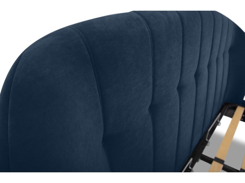 Кровать Льери 160 Velvet Blue photo 4