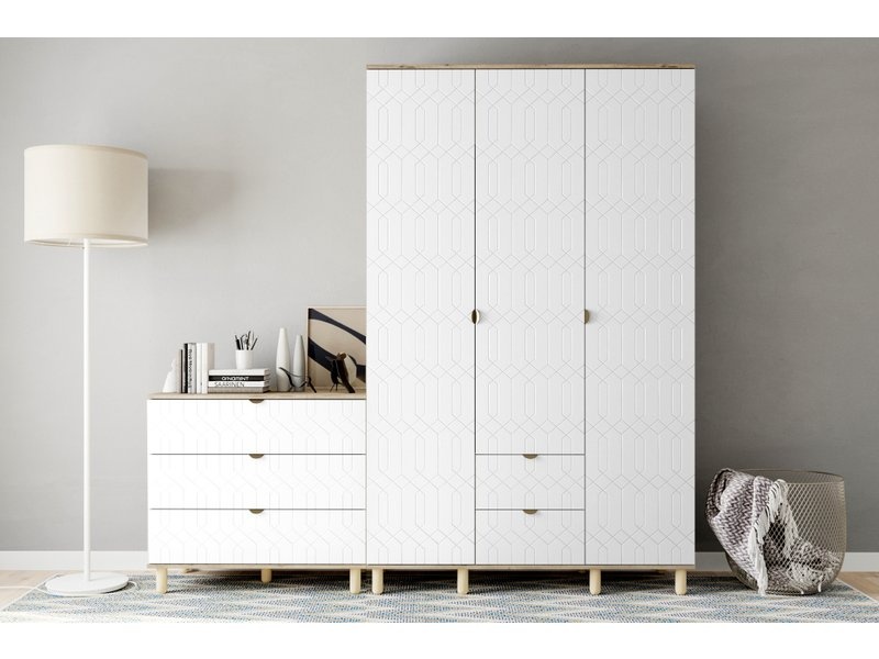 Комод Теджонс-3 Deco Milk photo 2