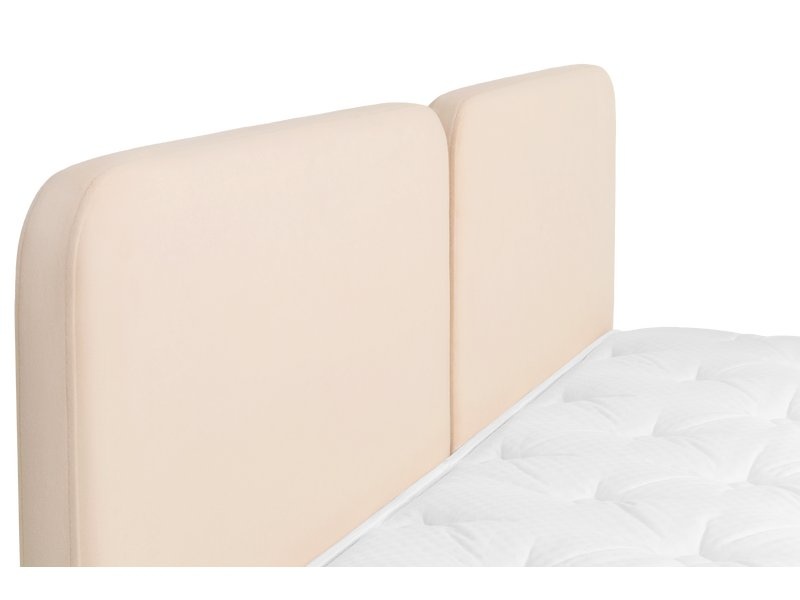Кровать Вилена 140 Barhat Beige photo 3