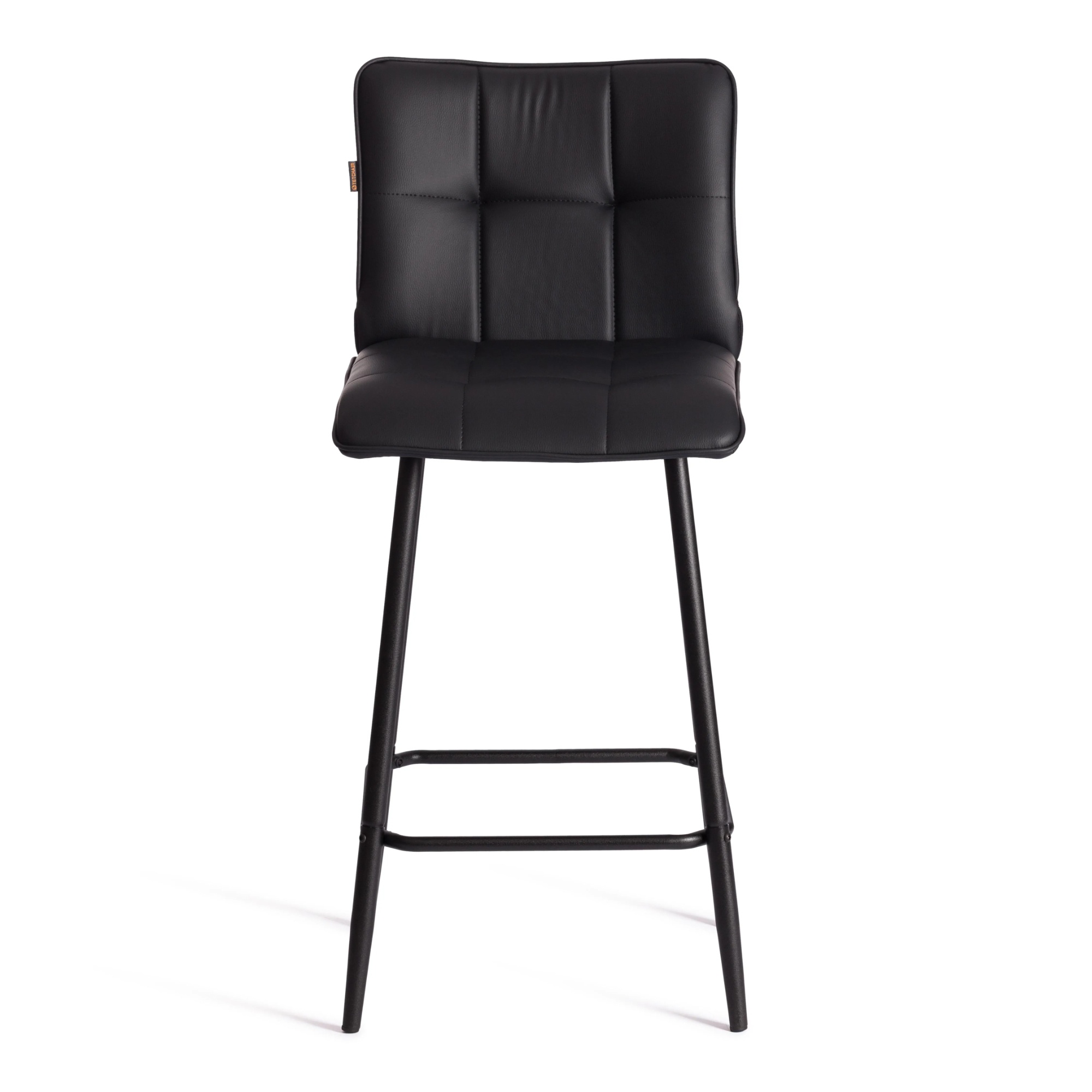 Полубарный стул TC Bari/Бари экокожа , черный, 42х55х99 см photo 5