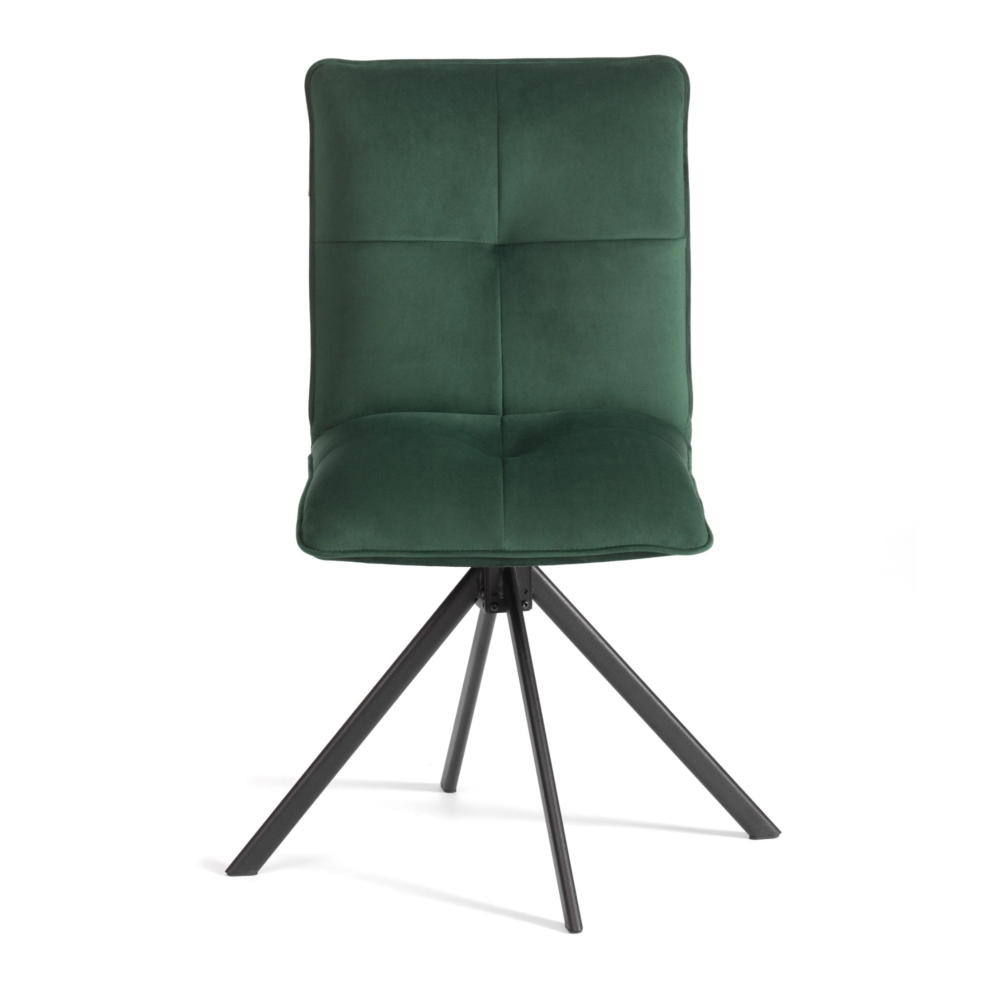 Стул обеденный TC Sweet поворотный механизм 360, велюр, Deep Forest (изумруд) photo 5