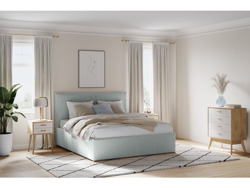 Кровать Слипсон 160 Velvet Grey photo 2