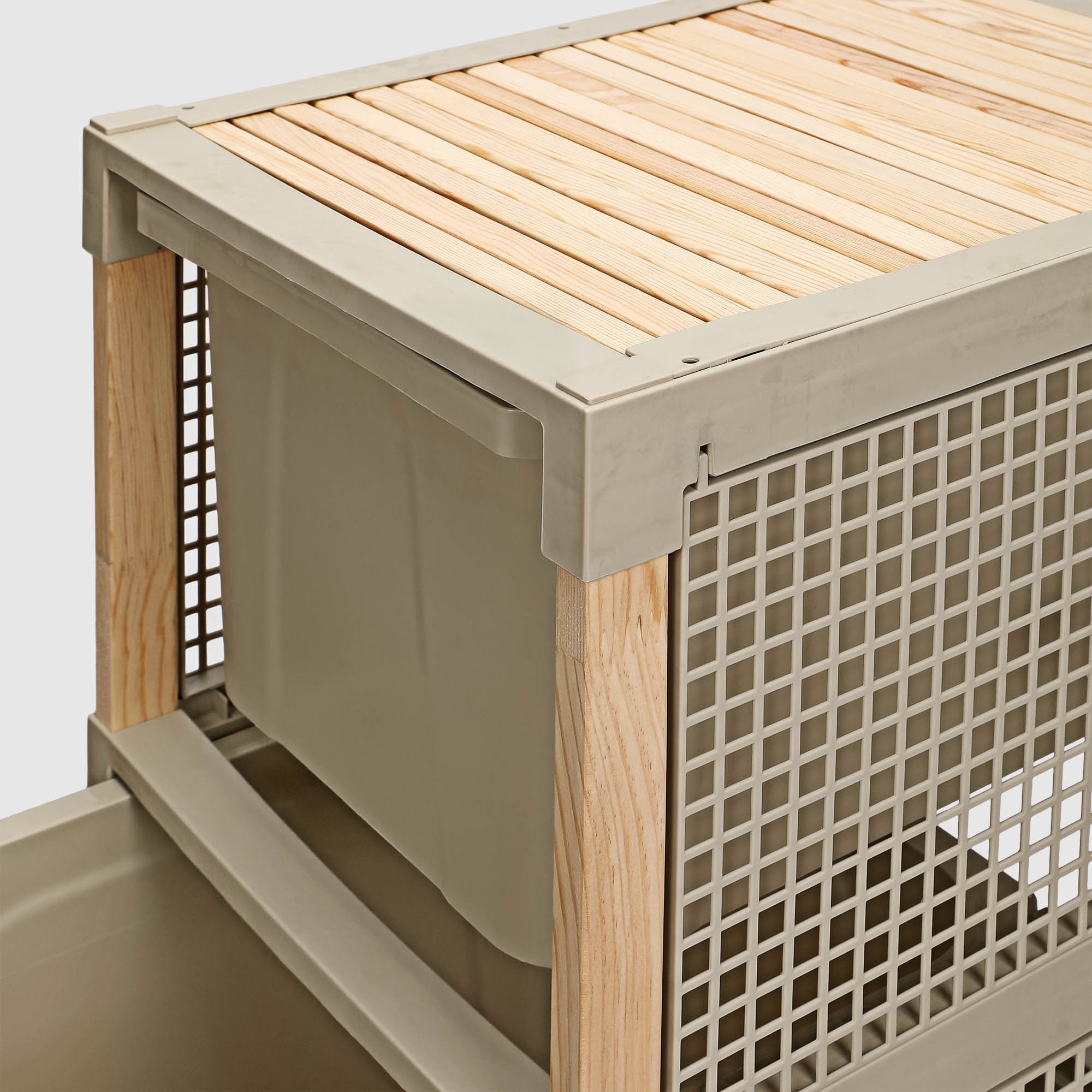 Этажерка для хранения Fixwood Fix-2009-45L бежевая 41х30х80 см photo 4