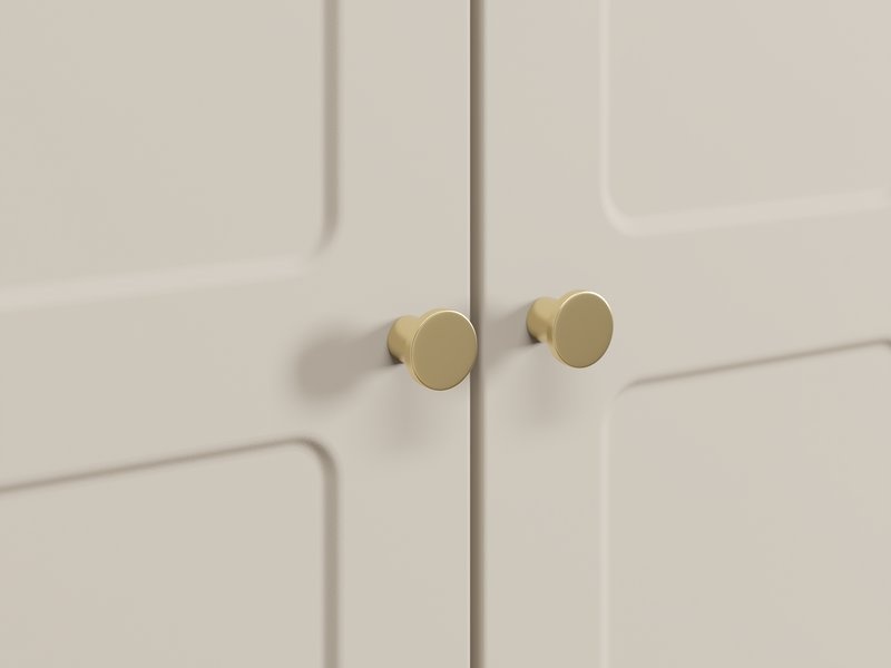 Распашной шкаф Виклу-2 Cream Oak photo 5