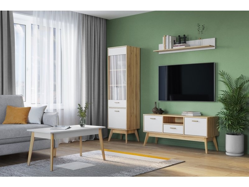 Витрина Нордик Wood White photo 2