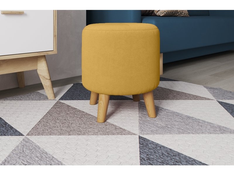 Пуф Плиди Velvet Yellow photo 4