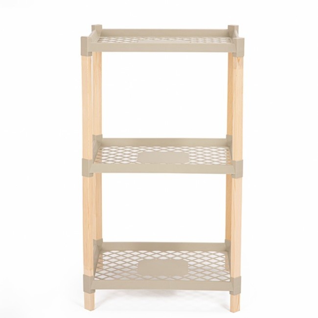 Этажерка для хранения Fixwood Fix-2000-3 бежевая 44х37х78 см photo 2