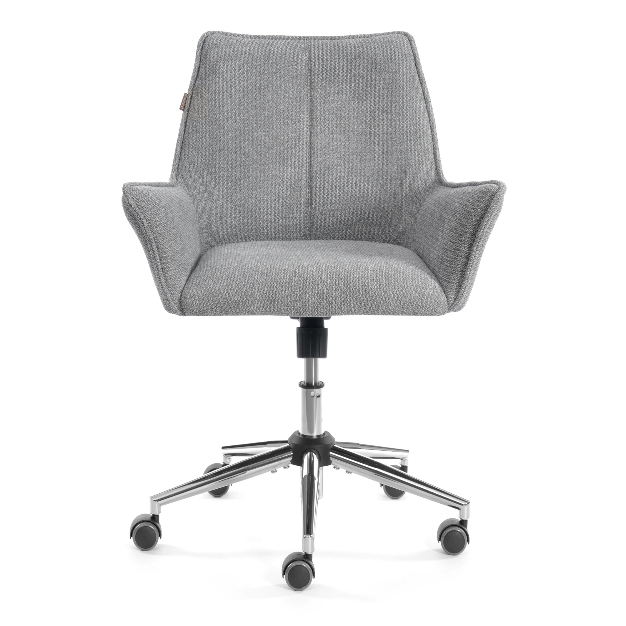 Кресло TC Murano/Мурано хром велюр/букле (HYP), светло-серый photo 5