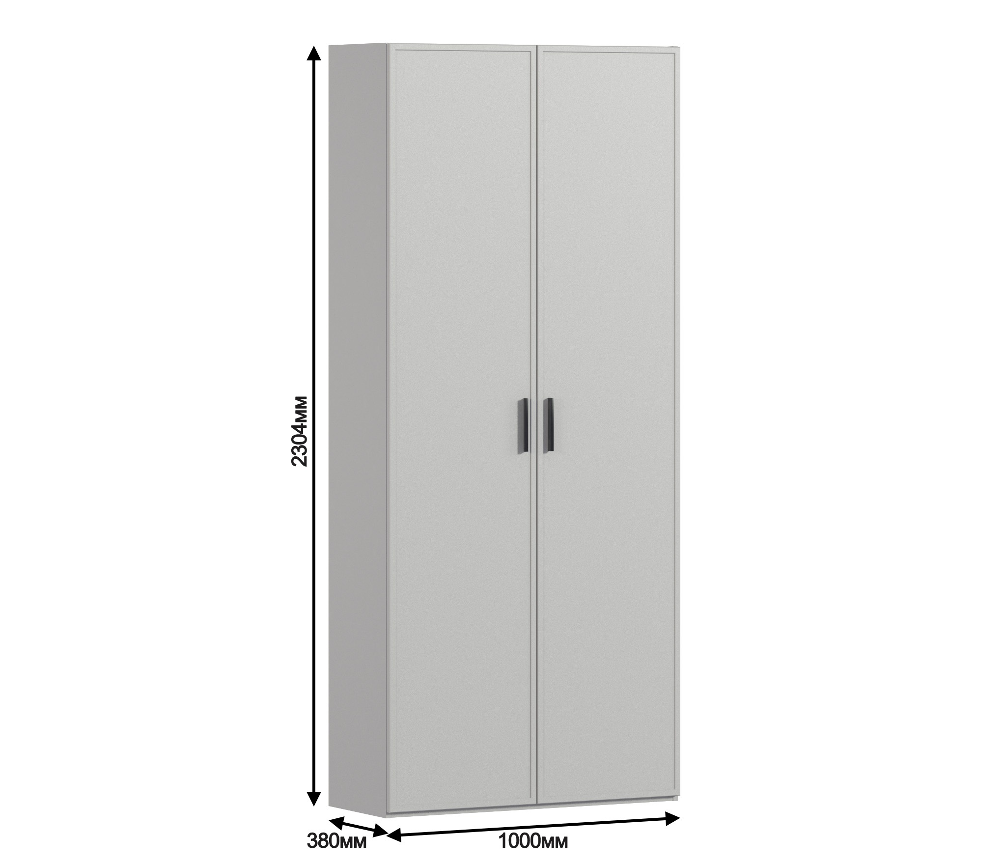 Корпус шкафа Милан СБ-3257 Серый photo 3