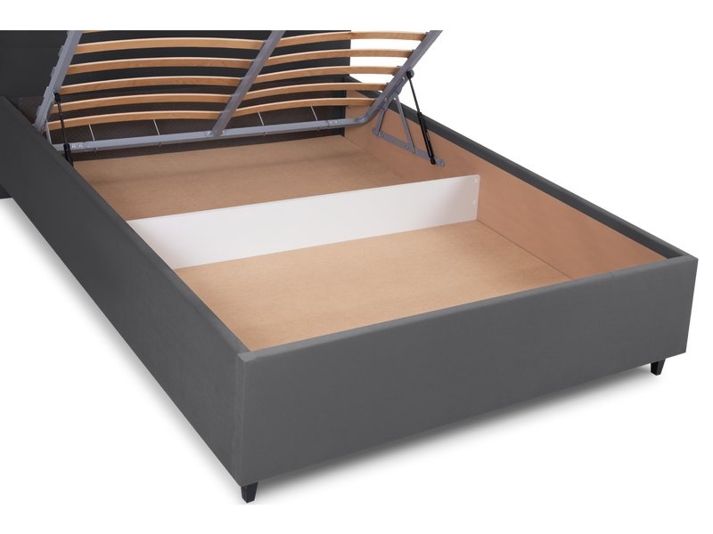 Кровать Эстель-2 140 Velvet Grey photo 3