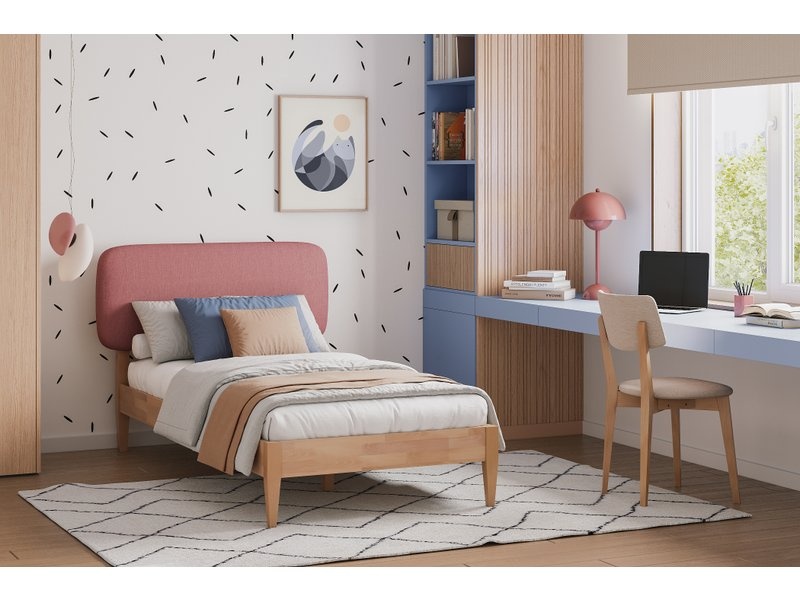 Кровать Сейлор 120 Textile Coral photo 2