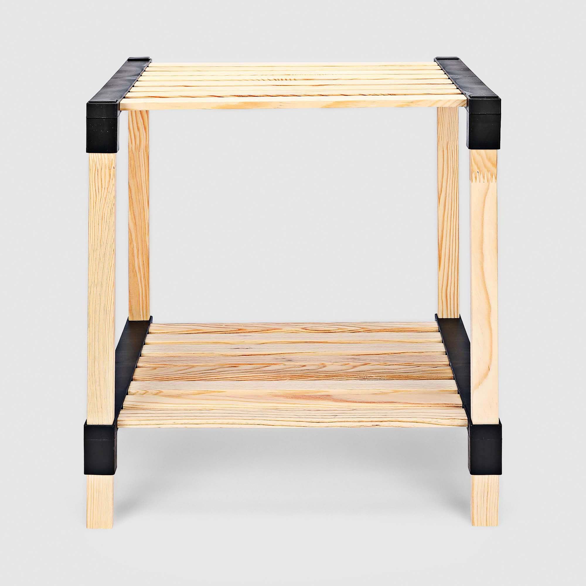 Стеллаж для хранения Fixwood Fix-2013-2 чёрный 41х34х46 см photo 2