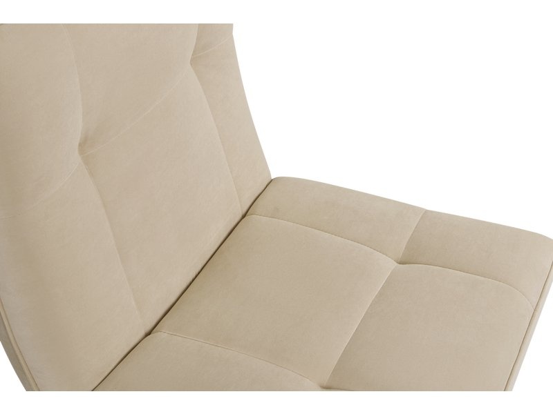 Кресло Рибс Velvet Beige photo 4