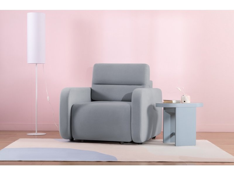 Кресло-кровать Лесли Velvet Violet photo 2