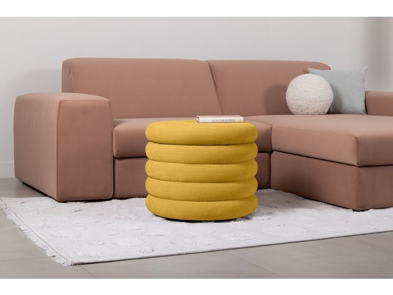 Пуф Поул Bucle Yellow photo 2