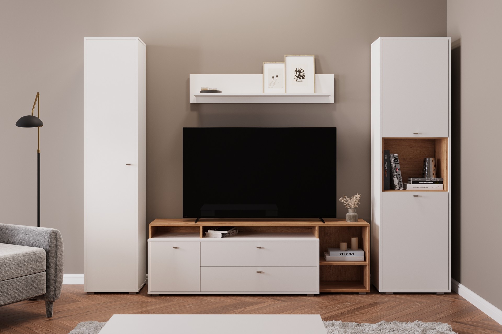 Шкаф Бэль 10 04 Н Длина 550 photo 4