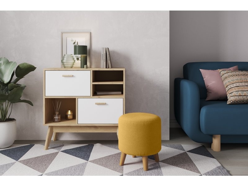 Пуф Плиди Velvet Yellow photo 2