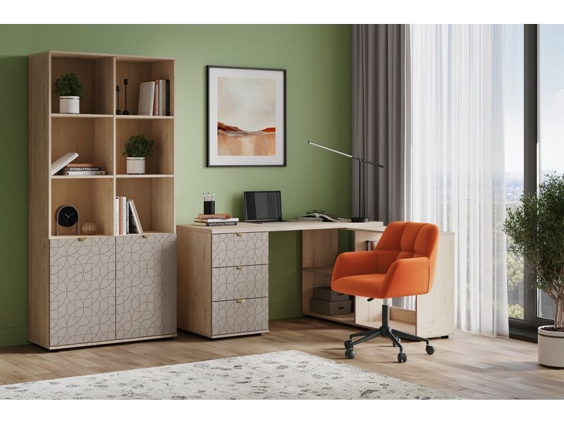 Офисное кресло Эльнор Velvet Orange photo 2