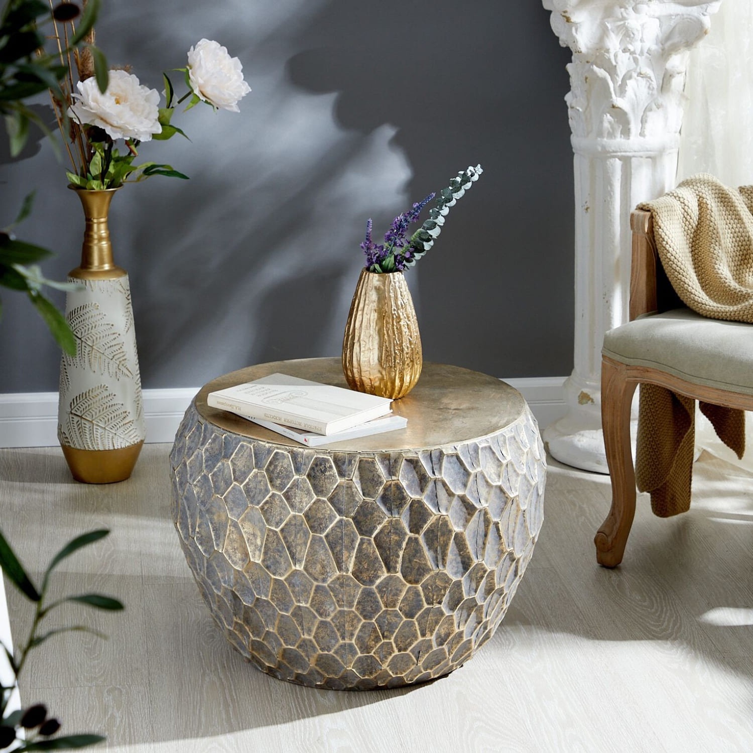 Столик интерьерный Glasar 65х65х43 см photo 2