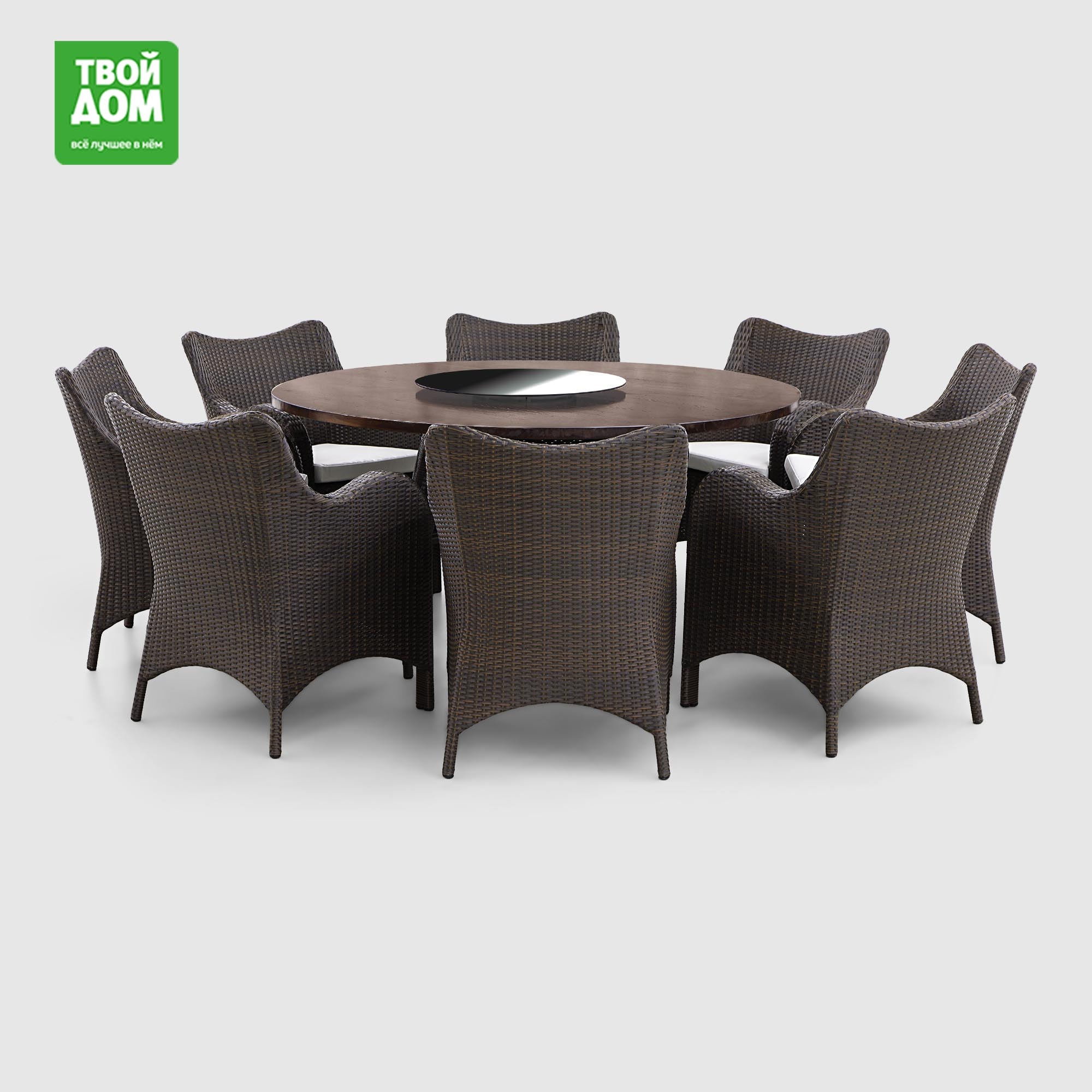 Комплект мебели Rattan grand Jasmine 9 предметов