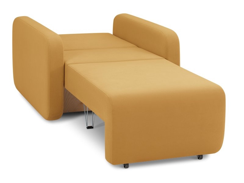 Кресло-кровать Лесли Velvet Yellow photo 3