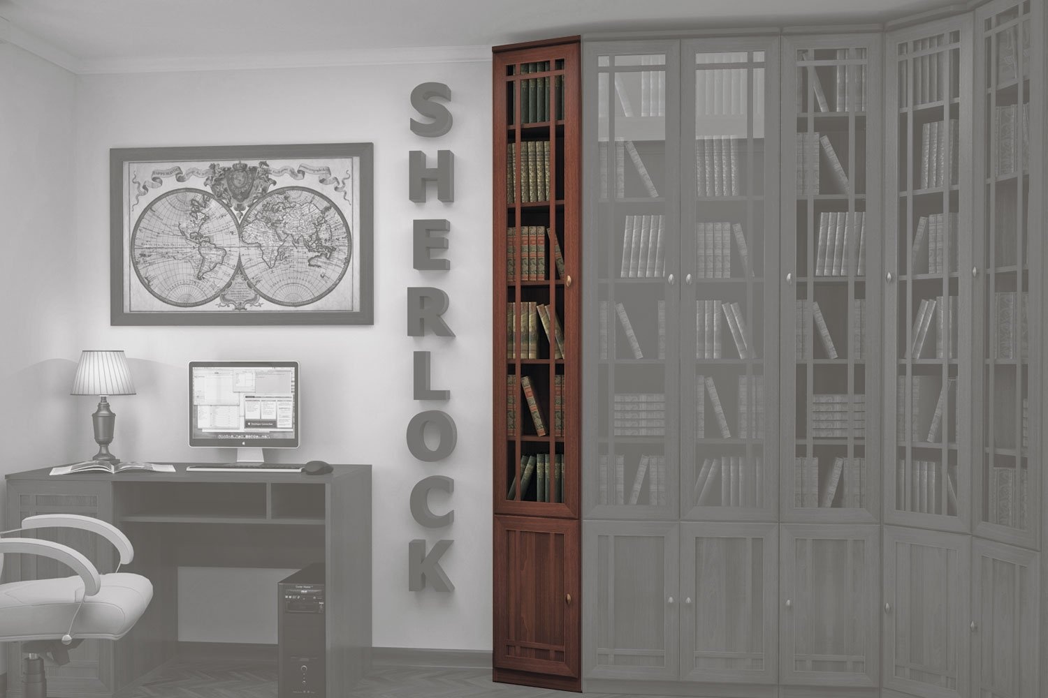 Шкаф Окончание Sherlock photo 3